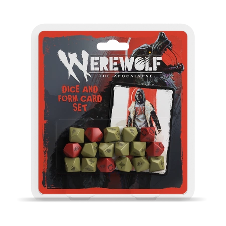 Werewolf: The Apocalypse 5th Edition dice/Form Card Set