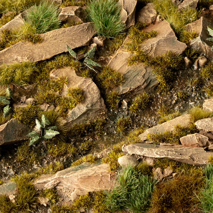 Gamer's Grass Dark Moss Tufts Wild (2mm)