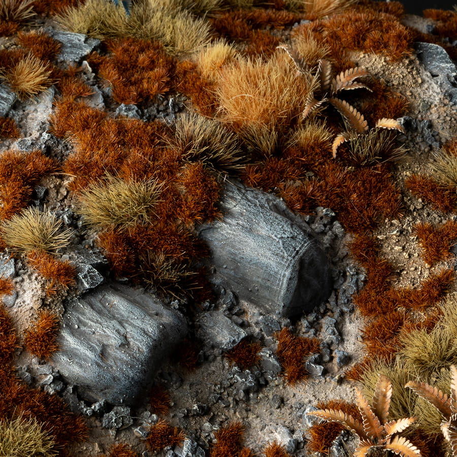 Gamer's Grass Brown Tufts Wild (2mm)