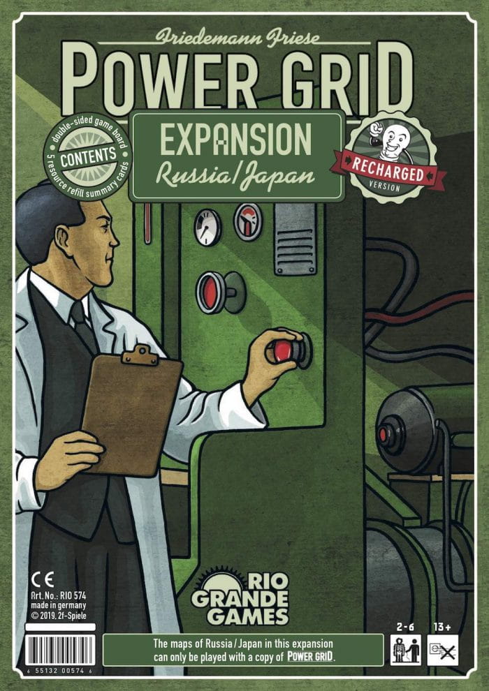 Power Grid: Russia/Japan