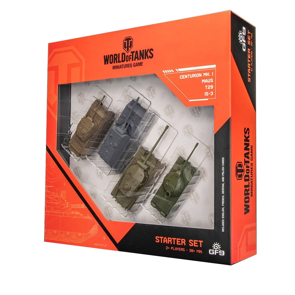 World of Tanks: Miniatures Game - Starter Set (Centurion MK. I, Maus, T29, IS-3)