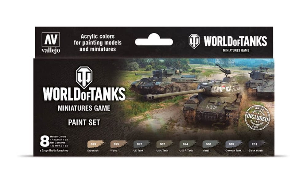 Vallejo: Model Color - World of Tanks Paint Set