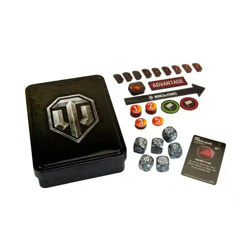 World of Tanks: Miniatures Game - Token & Dice Gaming Set