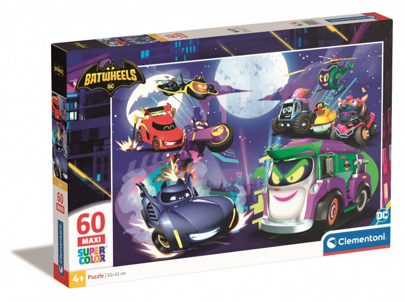Puzzle 60 Maxi Batwheels