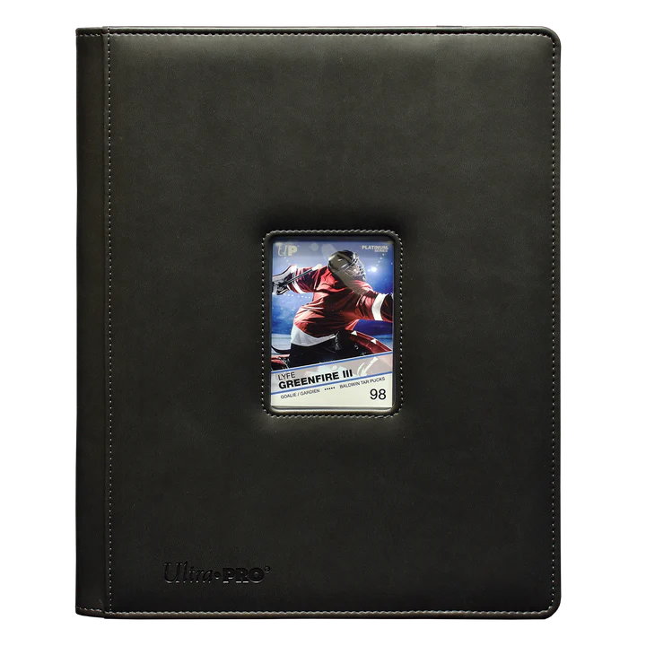 Klaser Ultra-Pro: Window Premium Pro-Binder na 180 kart - black