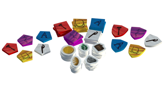 Pest: Wooden Player Markers Set