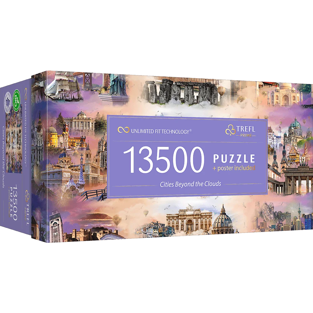 Puzzle 13500 Cities beyond the clouds
