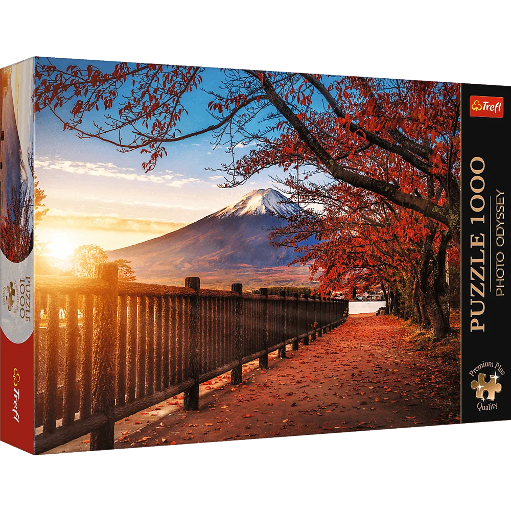 Puzzle 1000 Photo Odyssey: Góra Fuji, Japonia