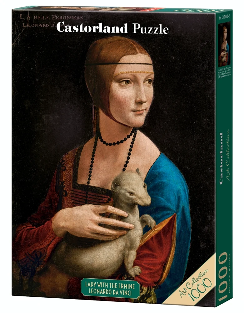 Puzzle 1000 Lady with the Ermine, Leonardo da Vinci