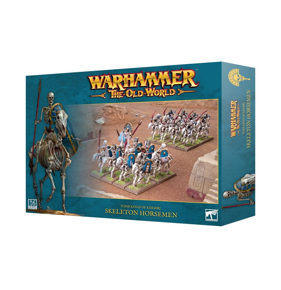 Tomb Kings of Khermi: Skeleton Horsemen/Horse Archers (Warhammer: The Old World)
