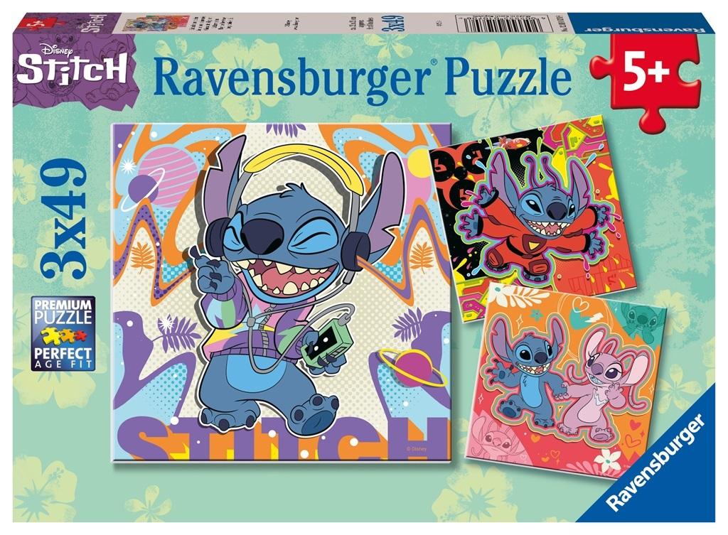Puzzle 3x49 Disney Stitch