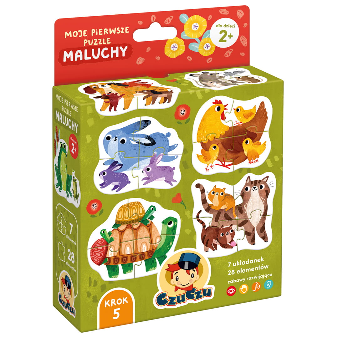 CzuCzu: Moje pierwsze puzzle - Maluchy 2+