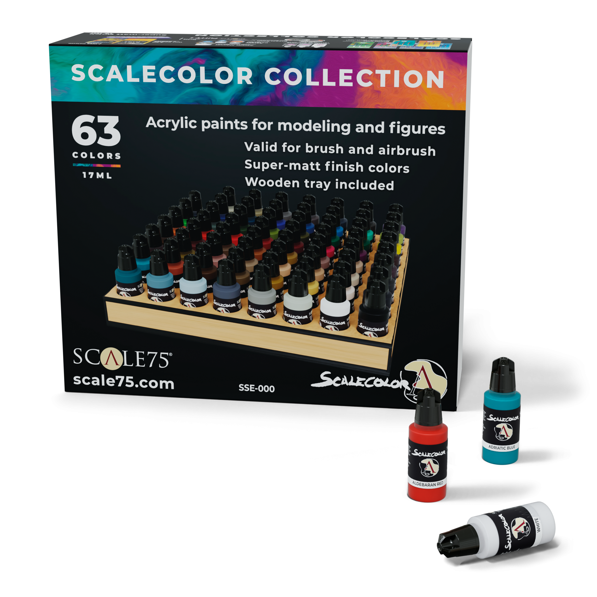 Scalecolor Collection: zestaw 63 farb