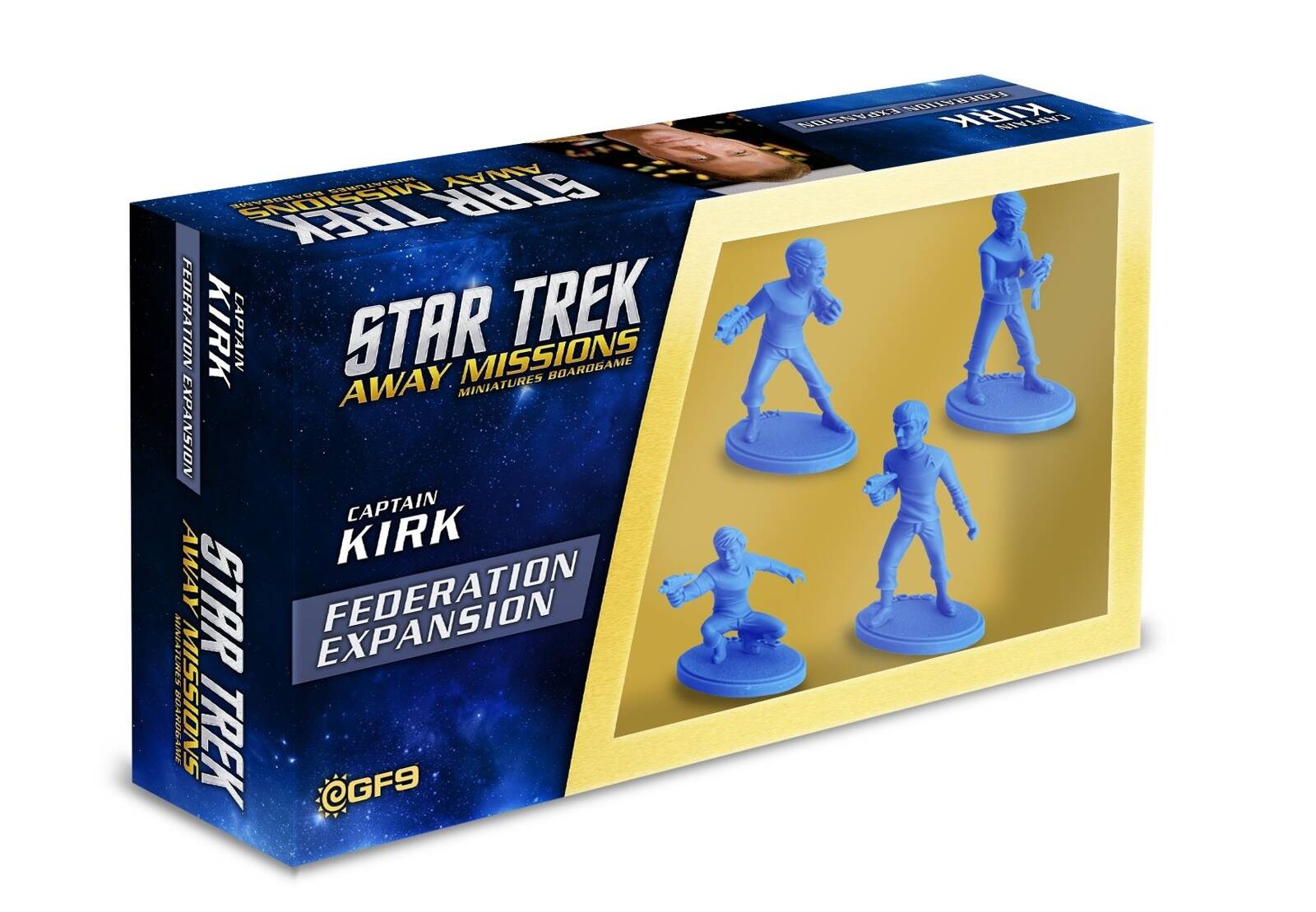 Star Trek Away Missions: Captain Kirk Federation Team