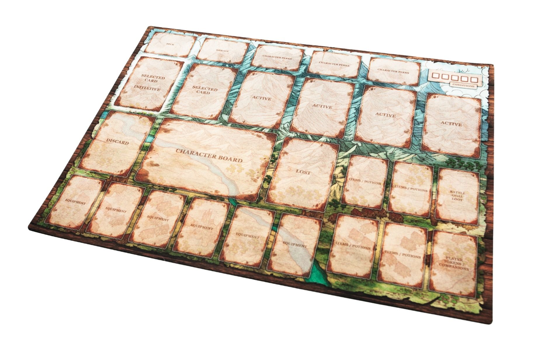 Mata do gry Gloomhaven/Frosthaven 47x33 cm 