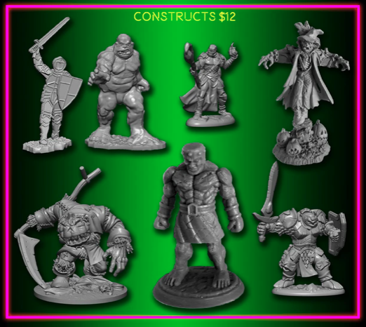 Reaper Miniatures: Constructs