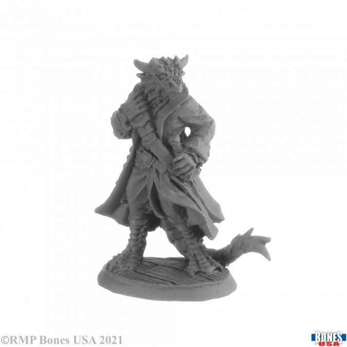 Reaper Miniatures: Captain Blackscale - Dragonfolk Pirate