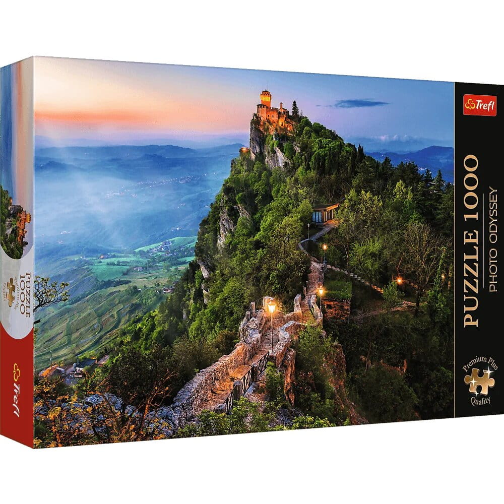 Puzzle 1000 Photo Odyssey: Cesta Tower, San Marino