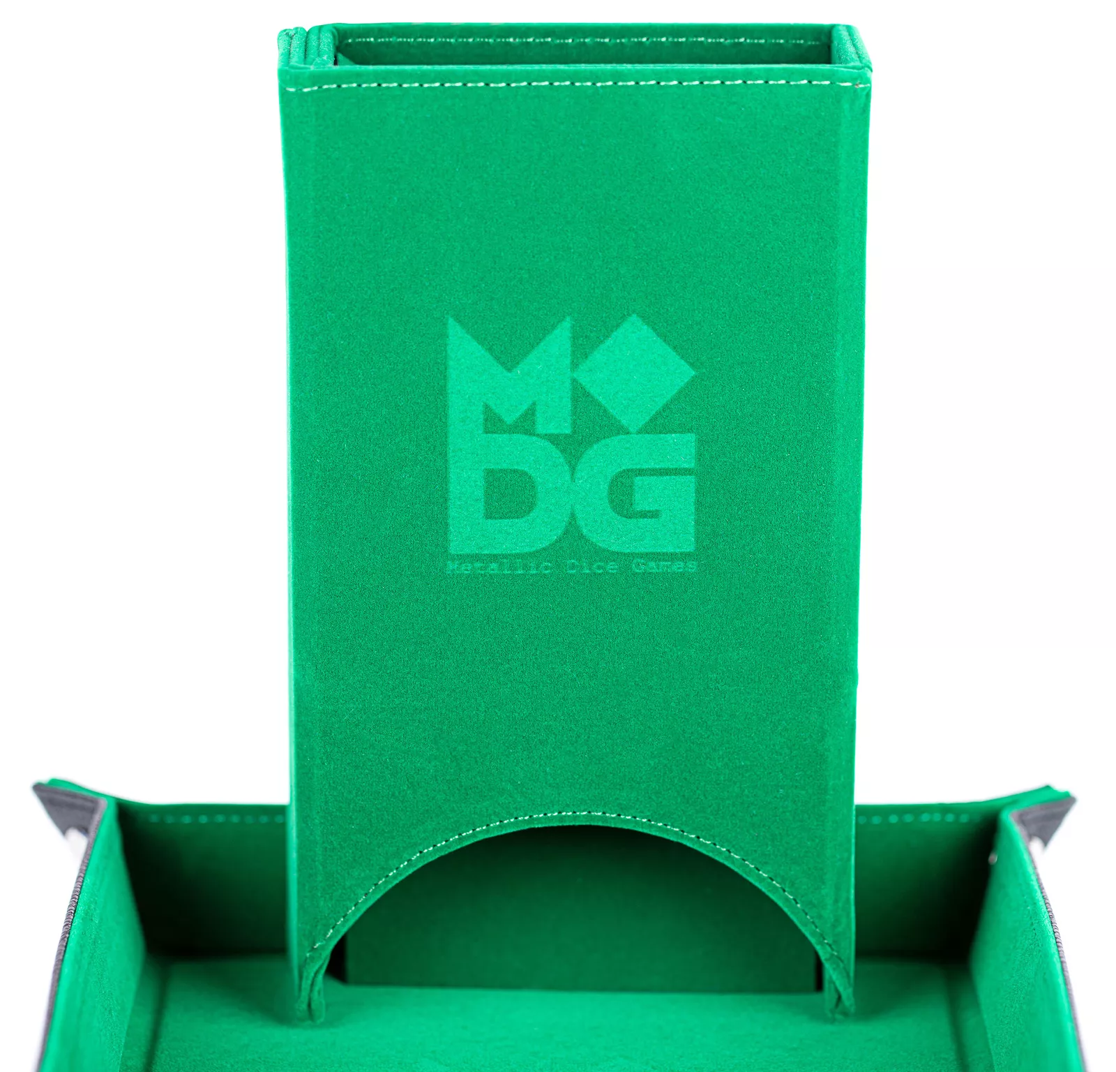 Fanroll:  fold up dice tower - green