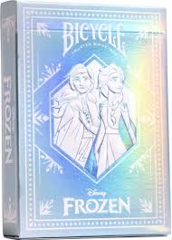 Bicycle: Disney - Frozen Blue playing cards