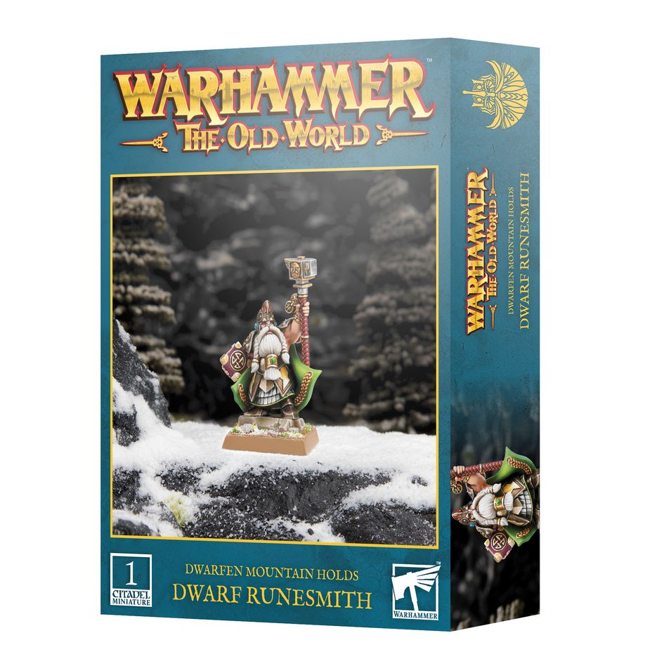 Dwarfen Mountain Holds: Dwarf Runesmith (Warhammer: The Old World)