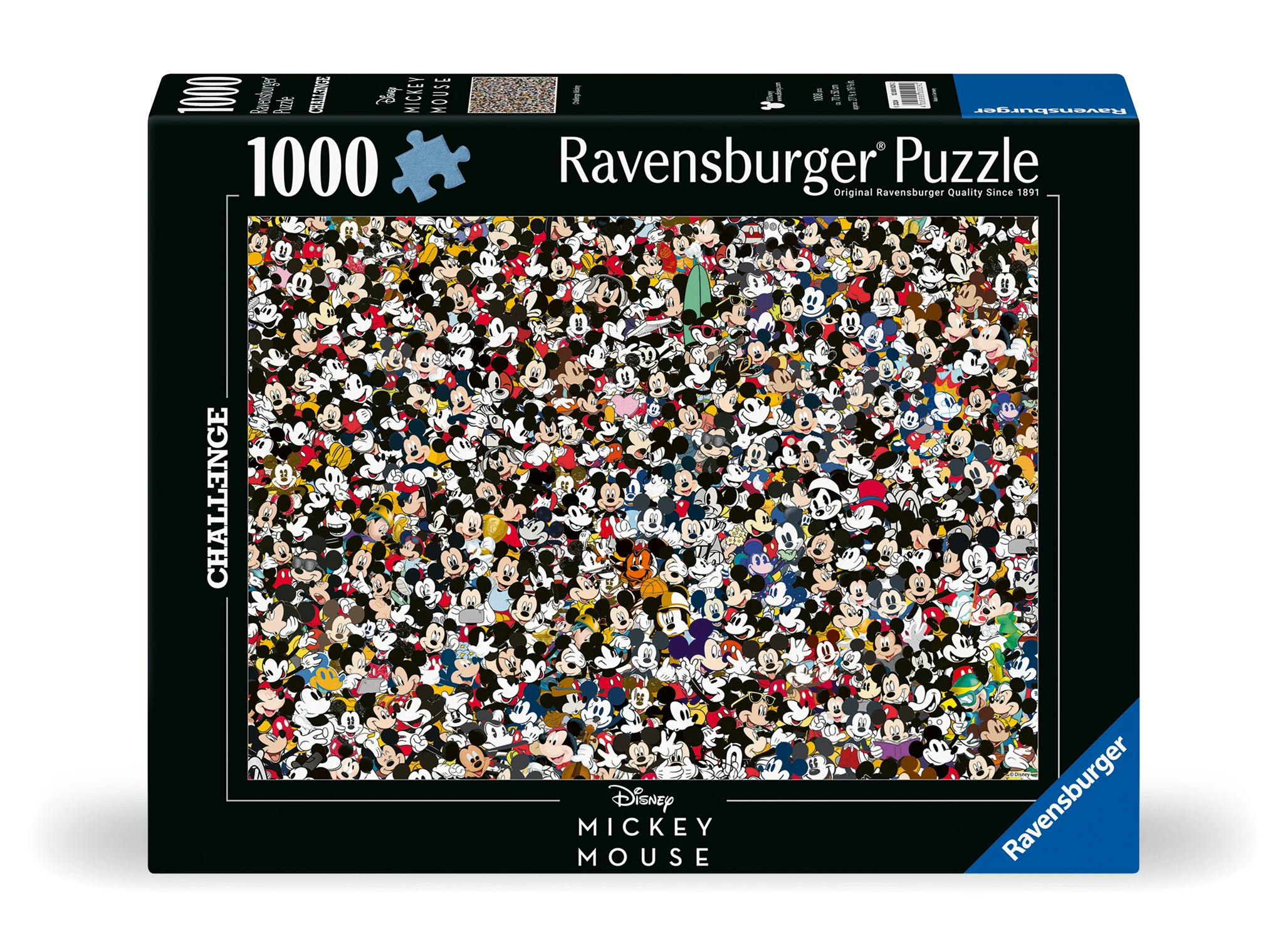 Puzzle 1000 Challenge Mickey Mouse