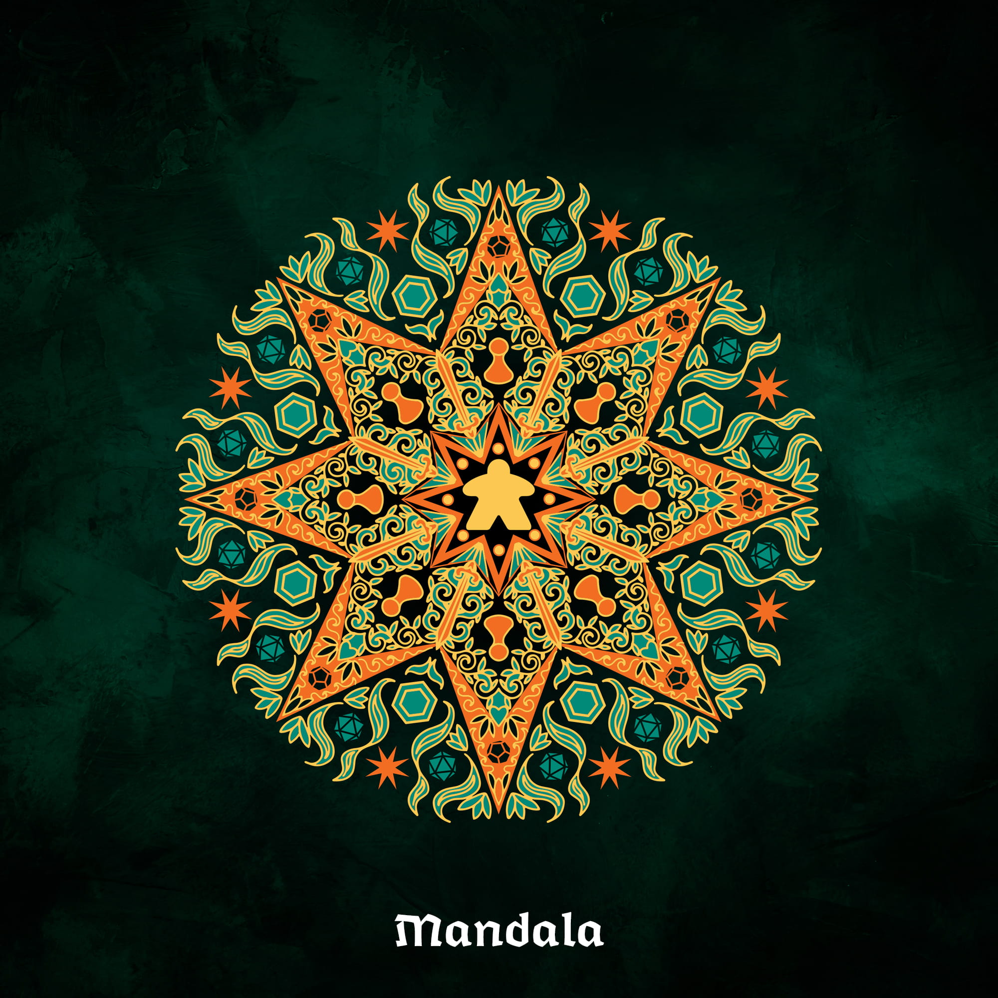 Tacka na kości: Mandala