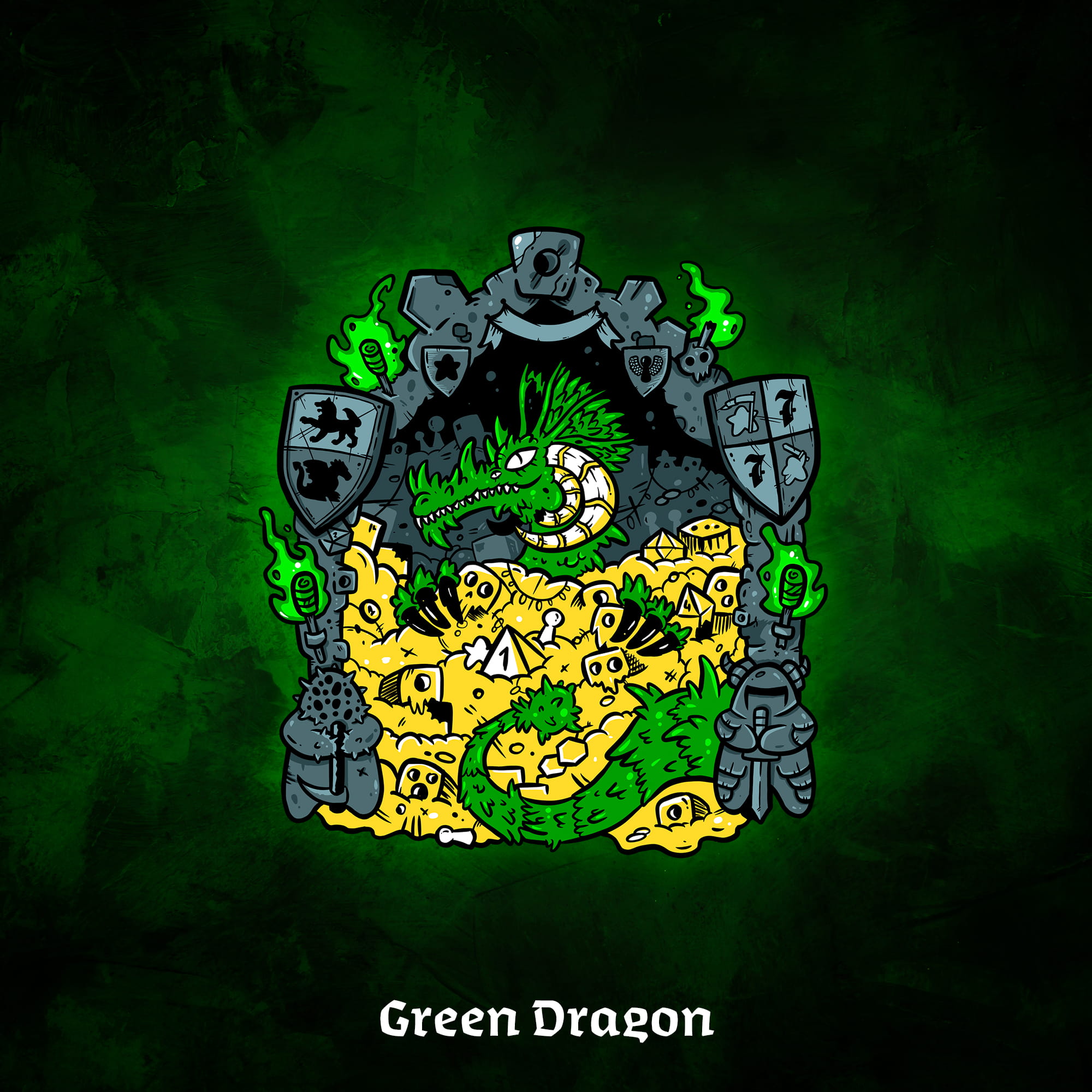 Tacka na kości: Green Dragon