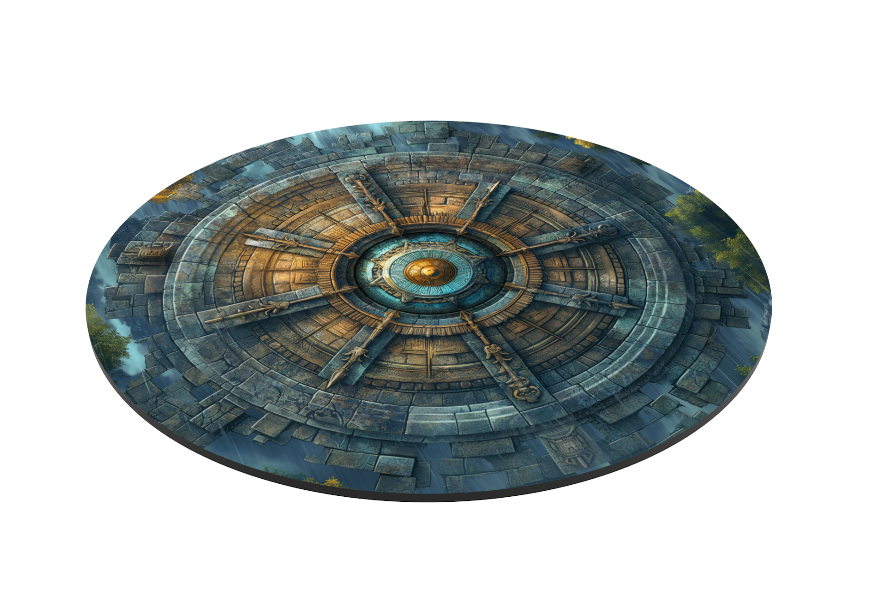 Gumowe Znaczniki do Age of Sigmar 4e - Mistyczna Świątynia