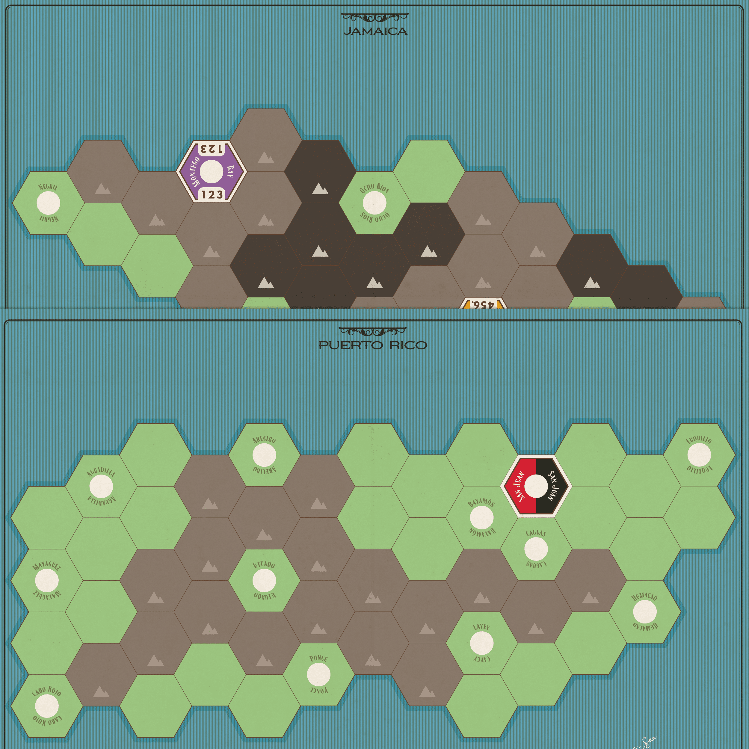 Age of Steam Expansion: Jamaica/Puerto Rico