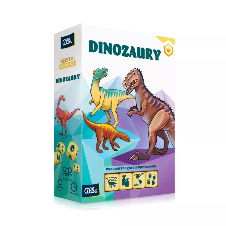 Kostki bystrzaka - Dinozaury
