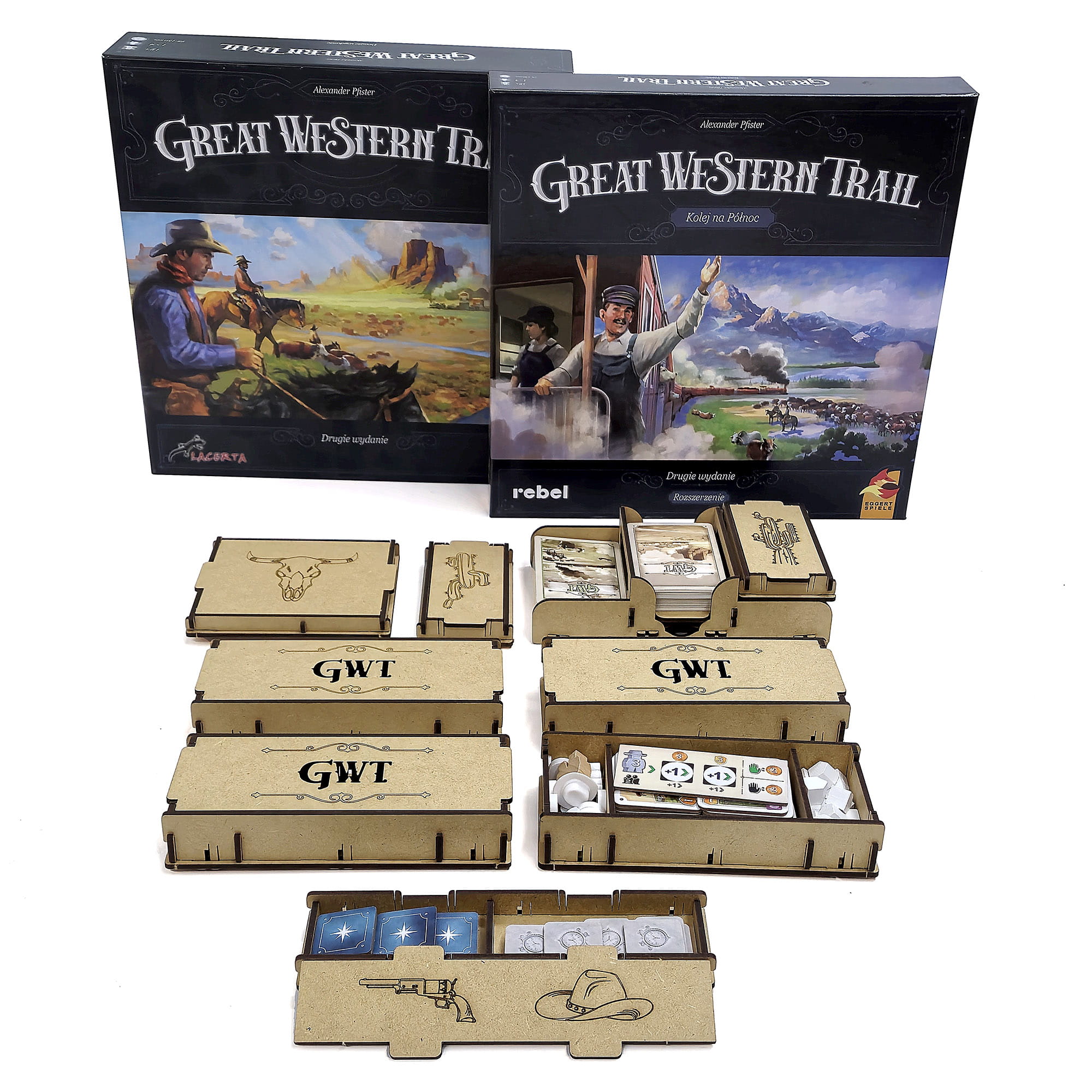 e-Raptor:   Insert do Great Western Trail (druga edycja) oraz do dodatku