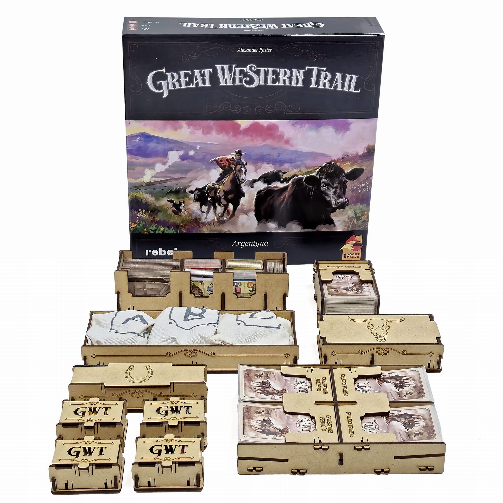 e-Raptor: Insert do Great Western Trail:  Argentyna