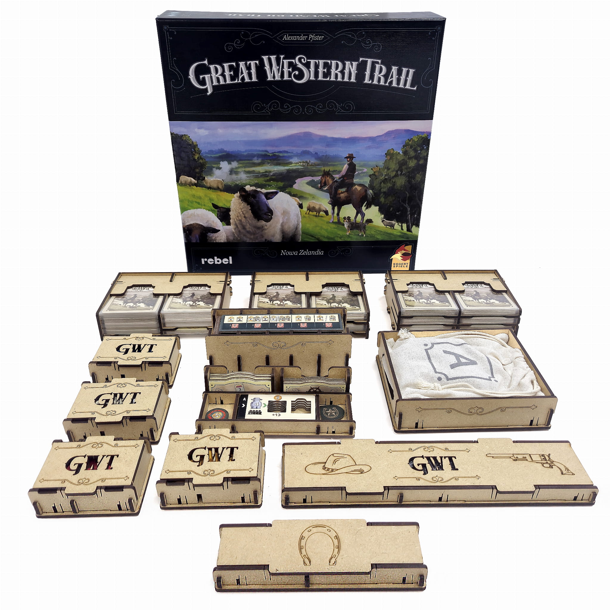e-Raptor: Insert for Great Western Trail: New Zealand