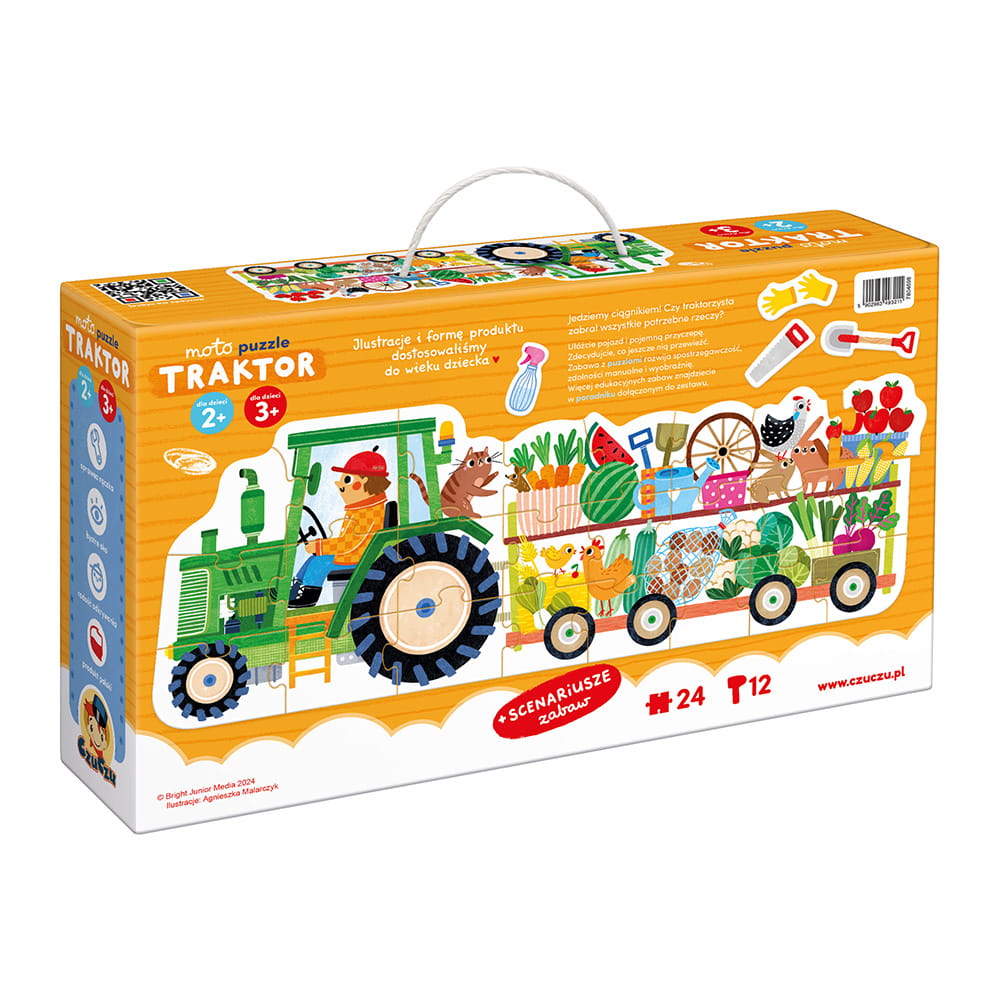 CzuCzu: Moto puzzle - Traktor 2+
