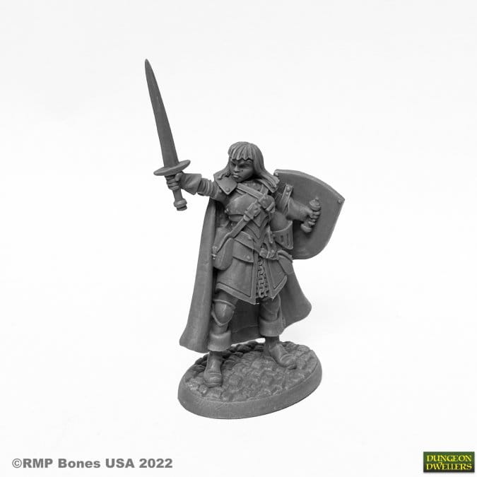 Reaper Miniatures: Caerindra Thistlemoor - Half-Elf Fighter