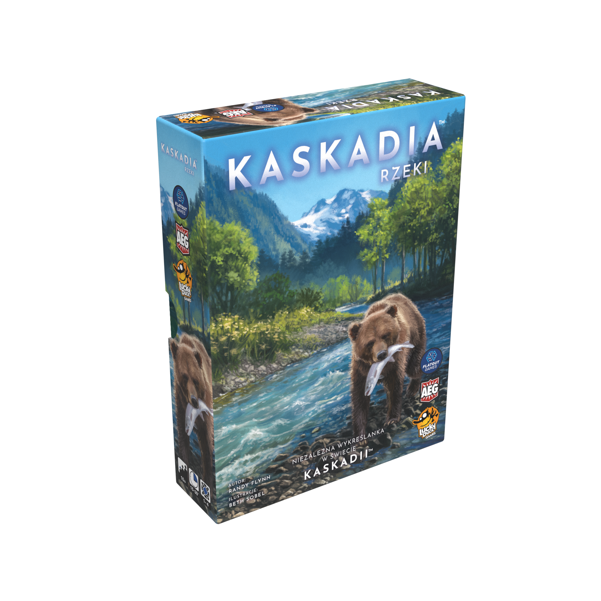 Kaskadia: Rzeki