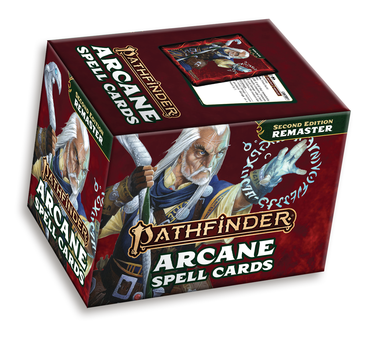 Pathfinder RPG: Arcane Spell Cards (Remastered)