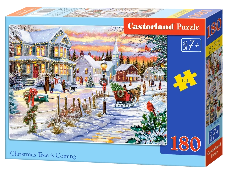 Puzzle 180 Choinka nadchodzi
