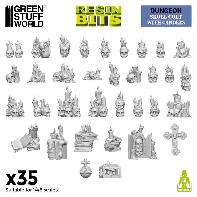 Green Stuff World: Kult czaszek (35 elementów)