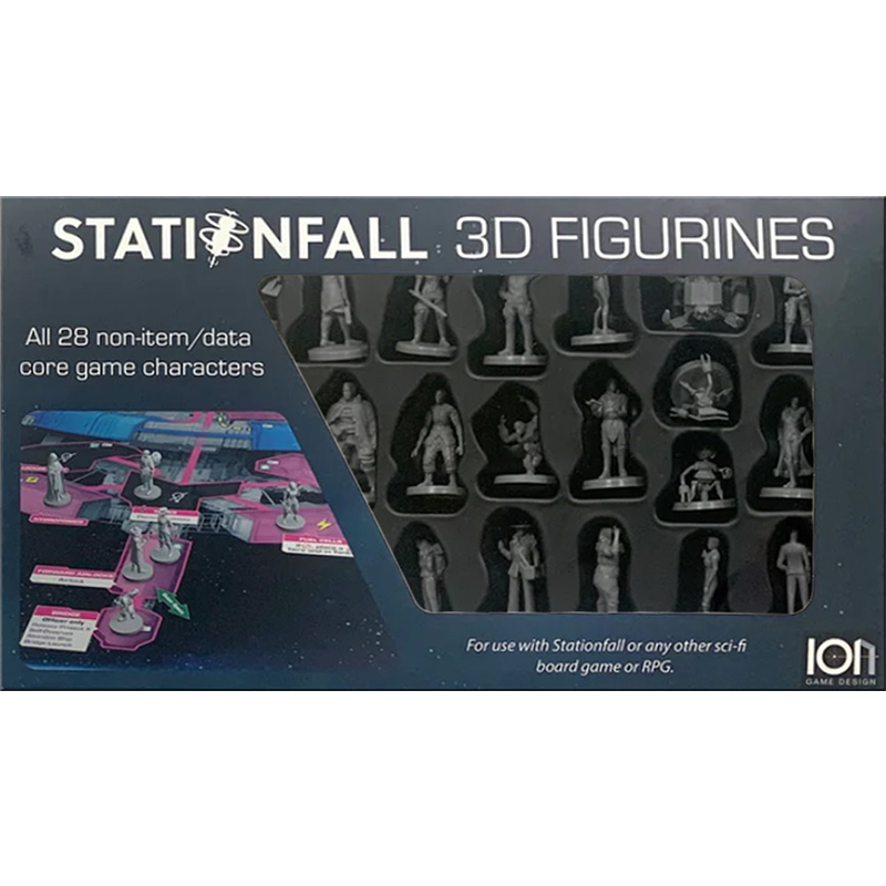 Stationfall: 3D Mini Character Figurines