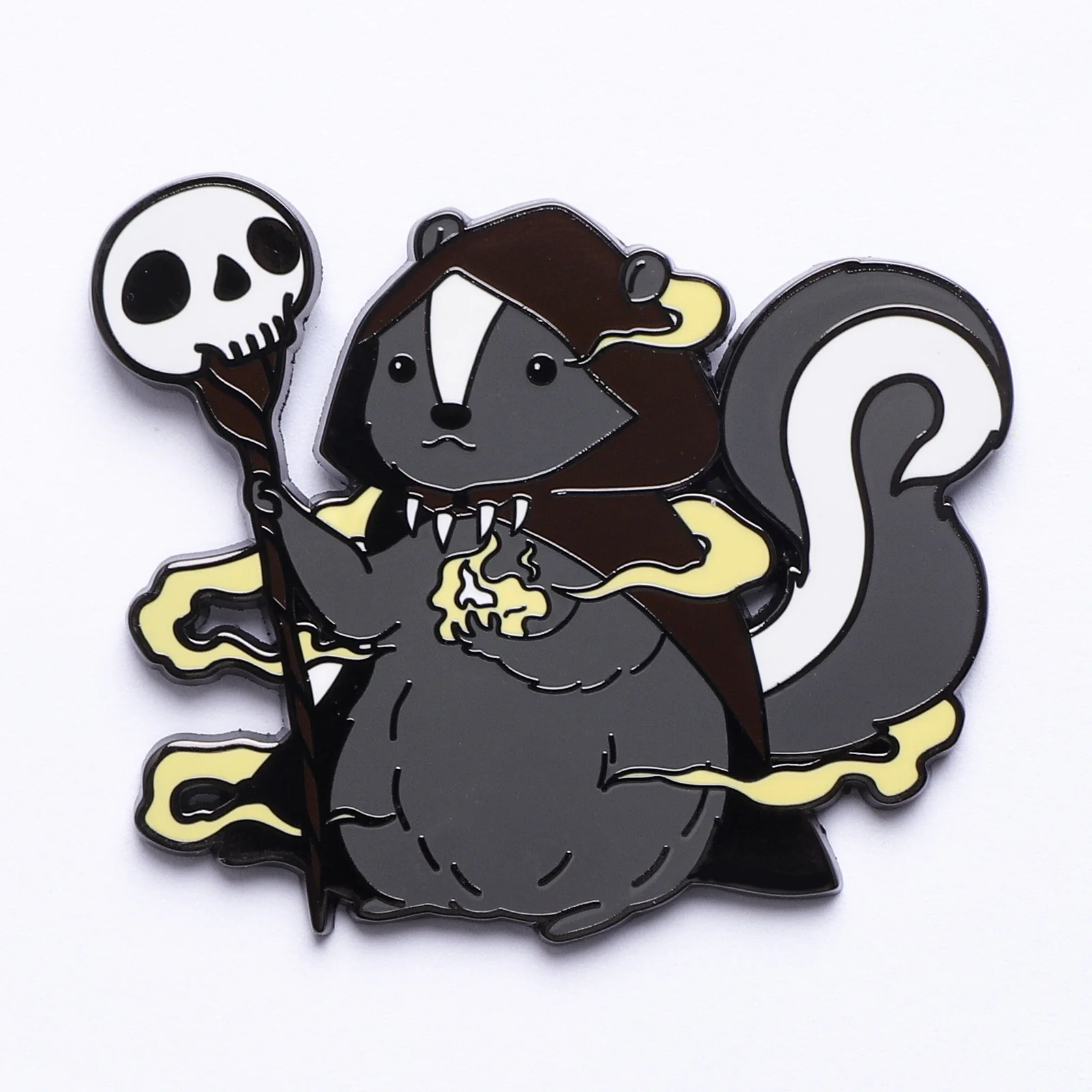 Quest's Reward Fine Art Pins: Balthazar Grimheart - Skunk Warlock