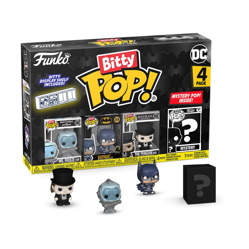 Funko Bitty POP Batman 85th Anniversary: 4-Pack Freeze