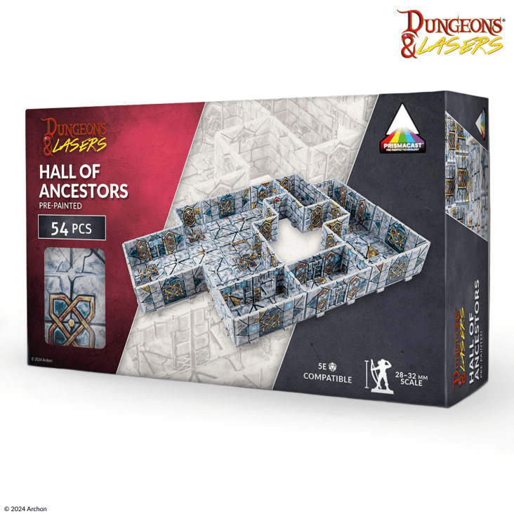 Dungeons & Lasers: Hall of Ancestors Pre-Painted