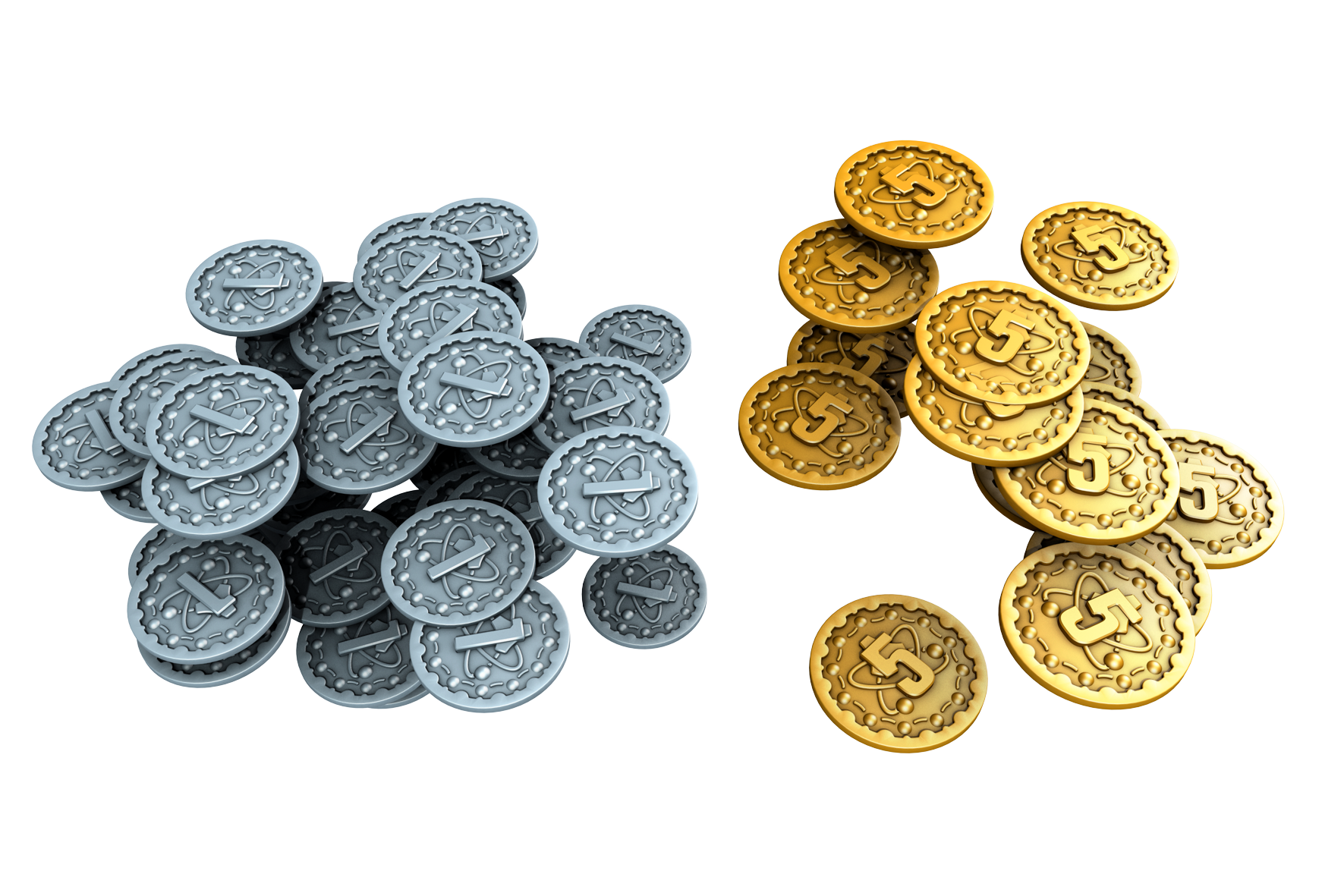 Nucleum: metalowe monety