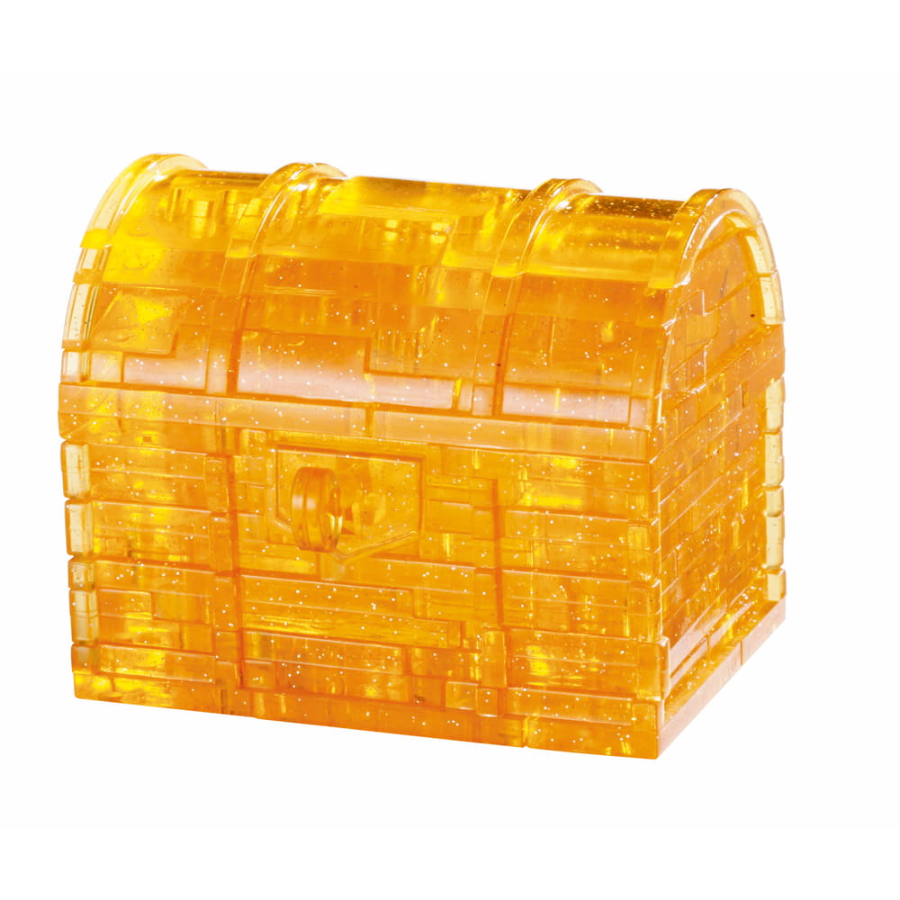 3D Crystal Puzzle 52: Skrzynia skarbów