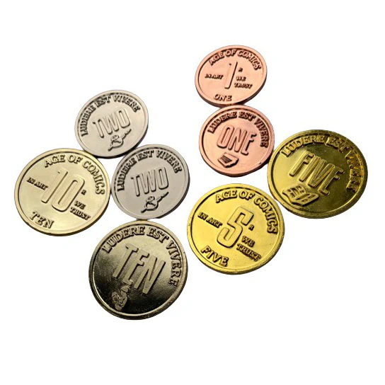 Age of Comics: The Golden Years - Metal Coins