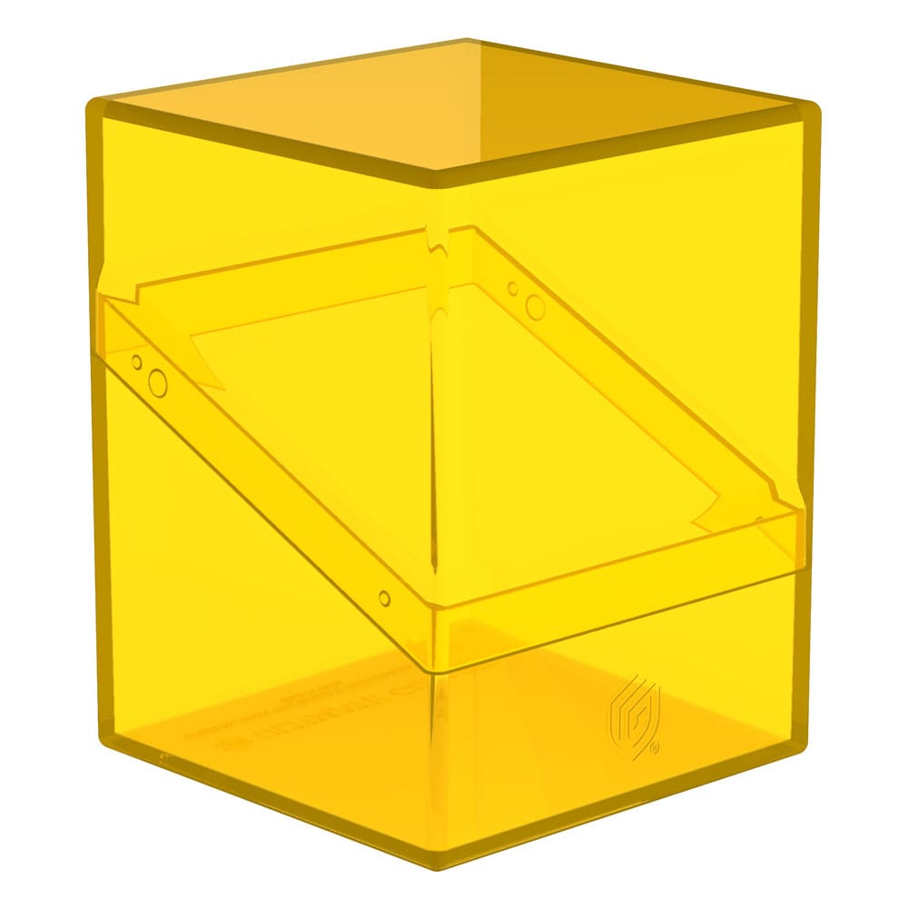 Pudełko na karty Ultimate Guard Boulder Deck Case 100+ Clear - Amber