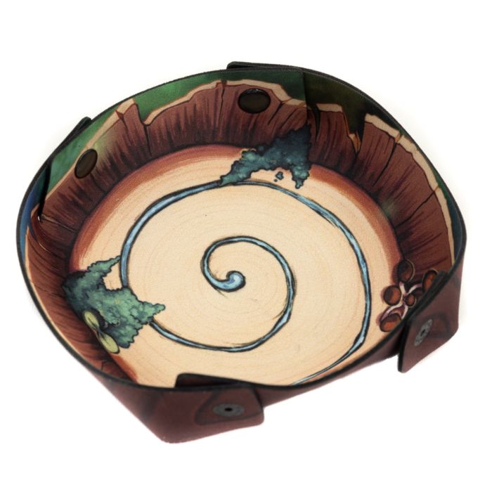 Rubber game tray 15 x 15 cm - Magic Tree