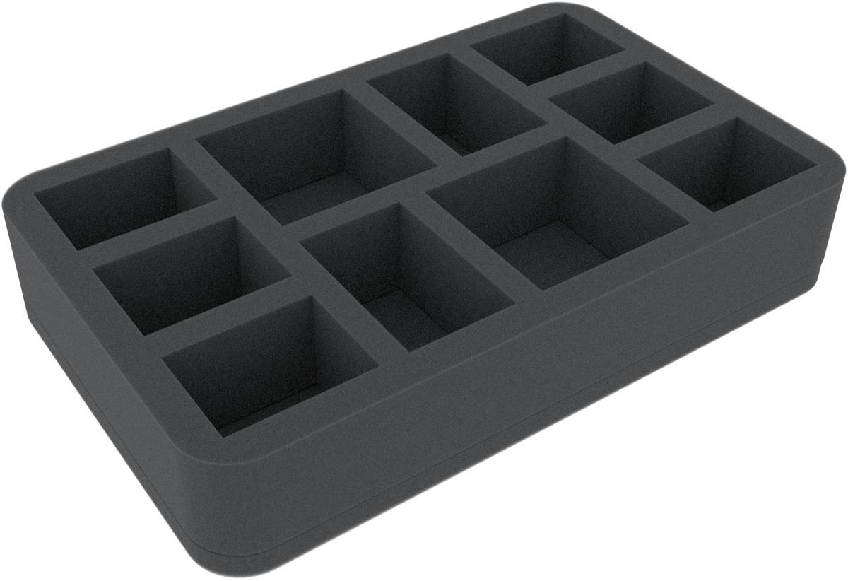 Feldherr: Insert z 10 przegrodami (50 mm, Half-Size)